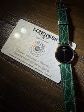 Longines La Grande Classique L4.135.2 Black Dial Gold Tone 24mm Stunning Origin