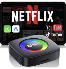 Wireless Carplay Adapter for iPhone Ai Magic Box with Netflix/YouTube Supports T