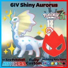 ✨ Shiny Alpha Aurorus 6IV + EVs ✨ Pokemon Legends ZA 🚀 Fast 🚀