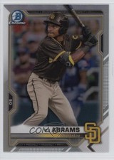 2021 Bowman Draft Chrome Refractor CJ Abrams #BDC-76 1k2s