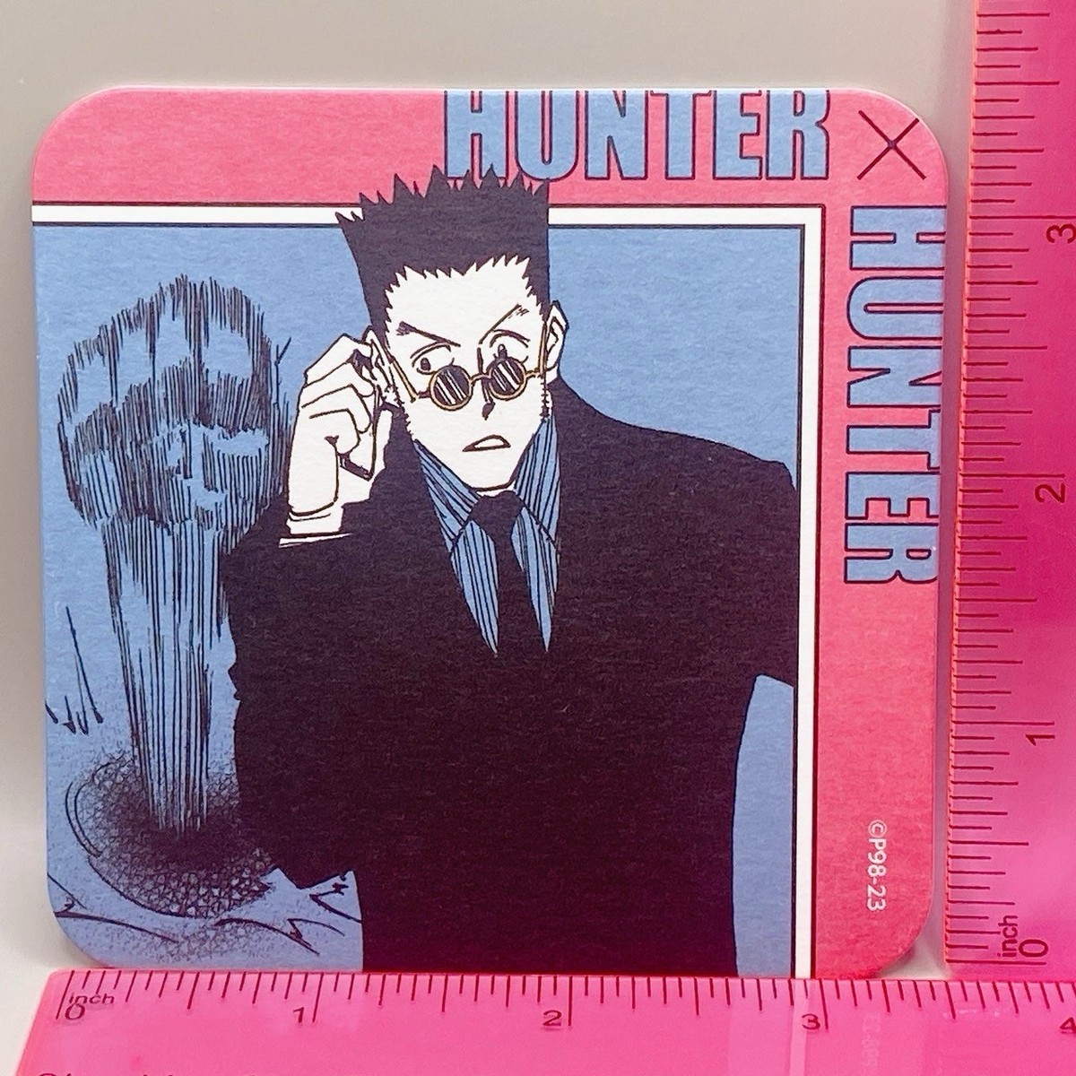 ゆーりよーさん専用SOUVENIR HUNTER L/L LLIC Leorio Hunter x Hunter Art Coaster Jump Shop Limited Japanese