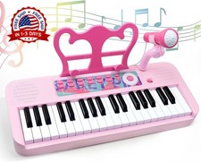 Juguete de teclado de piano para ni as de 1, 2 y 3 a os, regalo para su primer c