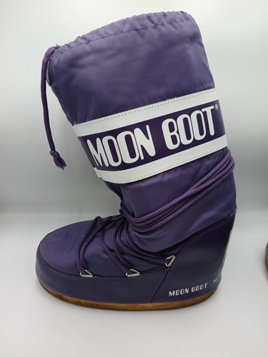 Stivali da neve Moon Boot Tecnica viola taglia 6 - 7,5 / 39 - 41 donna - Foto 9 di 13