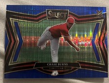 2025 Panini Select- Diamond Level Chase Burns Blue Pulsar Prizm/99