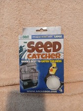 A  E Cages Seed Catcher 52-100 in New White Cage Bird