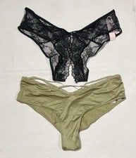 Lot of 2 Victoria's Secret High-leg Cheeky Panty Size Large New With Tags