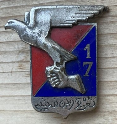 17. Artillerieregiment, Emaille, Zulassung horizontal rechts