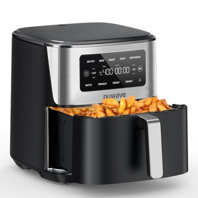 Brio Plus 6-in-1 Air Fryer, 7-Qt Large Capacity, 50°F 400°F Precise Temp Cont...