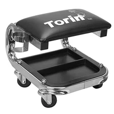  AR7451B Heavy Duty Rolling Creeper Garage/Shop Seat: Creeper seat-400lbs-Black