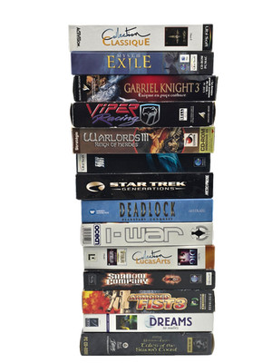 Lot of 14 Big Box PC Games   French Version   PAL Complete