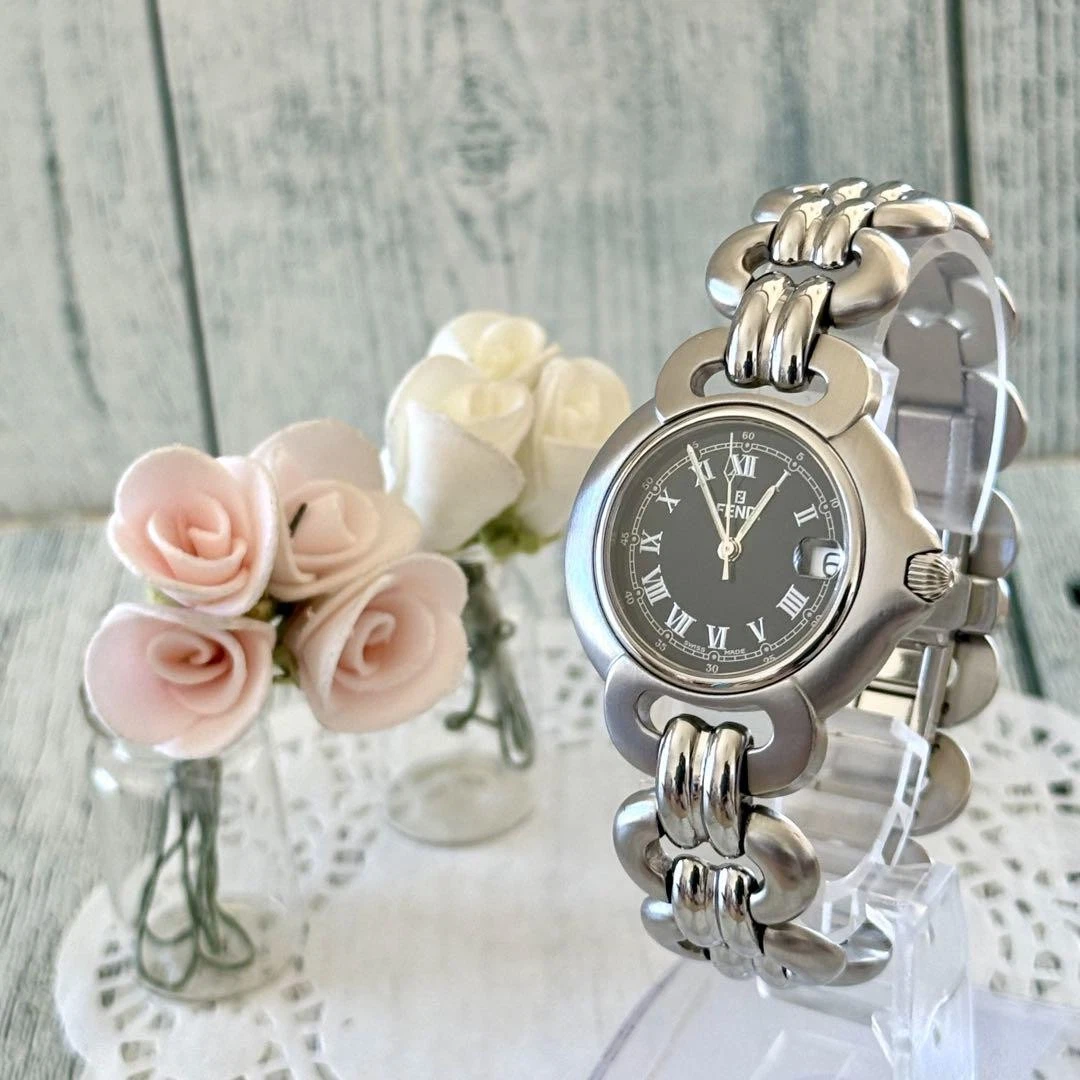 .Raro Orologio Fendi 1600G Nero Uomo