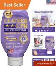 All-in-One 18oz Leather Conditioner & Cleaner - Unscented, Residue-Free Formula