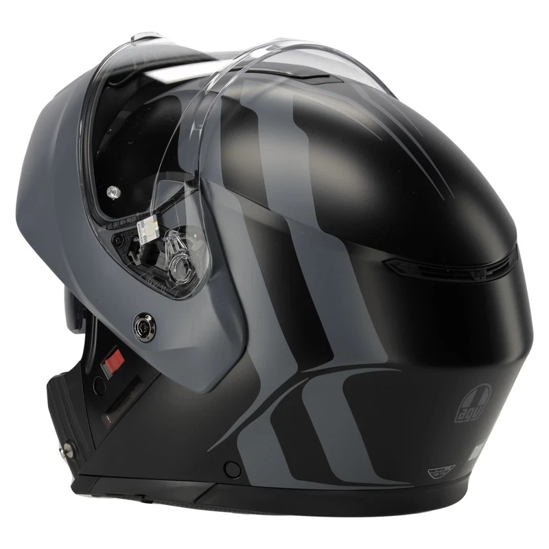 AGV Street Modular Resia Black Grey, photo 7 of 15