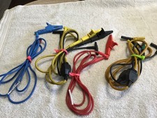 Snap-on Scope Scanner Test Lead Clip Set Verus Modis Solus Zeus Labscope Snap-on Scope Scanner Test Lead Clip Set Verus Modis Solus Zeus Labscope