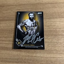 2017 UFC Museum Michael Chiesa Gold Auto 07/10