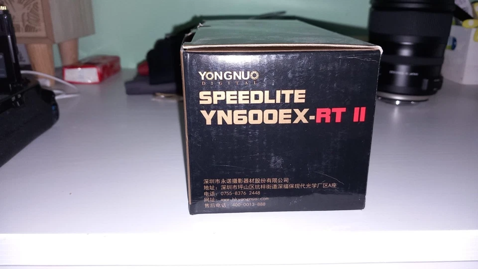 YONGNUMO FLASH YN-600 EX RTII SLITTA E.TTL PER CANON EOS - Imagen 2 de 4