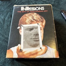 Pin Art Board Pinpressions - The Gift of Performing Art - A 1980's Novelty Gift.