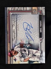 2023 Topps Museum Collection Mike Trout Superstar Showpieces On Card Auto # /25