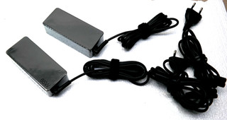 2 ALIMENTATORI PC LENOVO 65W SA10M13947 PN01FR027 CONNETTORE USB C