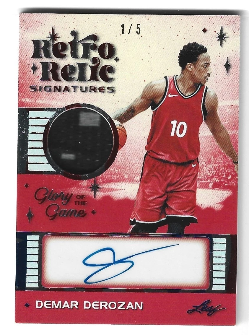 DeMar DeRozan Basketball Sports Trading Cards & Accessories