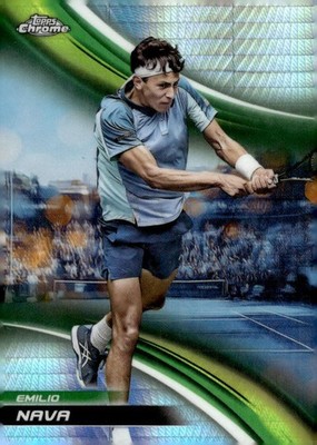 EMILIO NAVA 2025 Topps Chrome Prism Refractor #227 Tennis  ID:160651