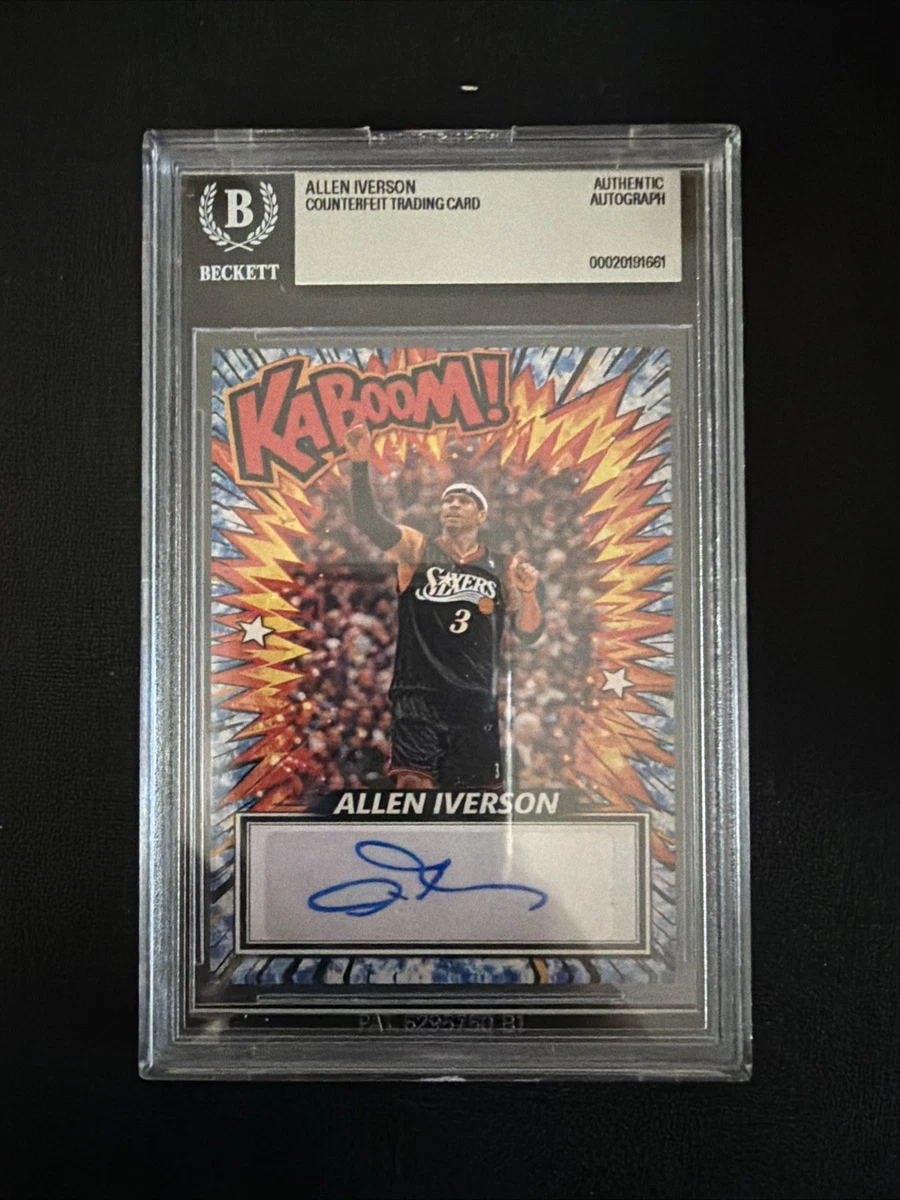 National Basketball Association (NBA) Allen Iverson Basketball