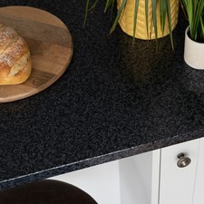 d-c-fix Kitchen Worktop Wrap 67.5cm x 3m Granite Black Self-adhesive Vinyl Film