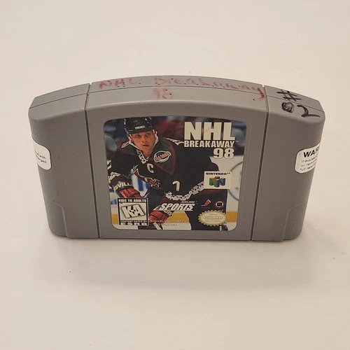 NHL Breakaway '98 (Nintendo 64, 1998) , Cartridge Only