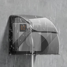 1 pc Outdoor Socket Waterproof Cover 86 Type Rainproof Power Outlet Box