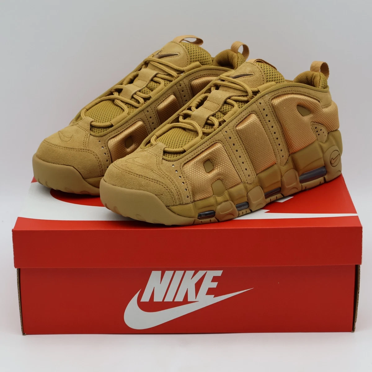 Nike Air More Uptempo Low Flax for Sale | Authenticity Guaranteed