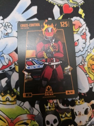 Bo Jackson Battle Arena #35 CRUZE-CONTROL (Elly De La Cruz) Fire Paper