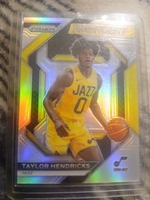 2023-24 Panini Prizm - Emergent #30 Taylor Hendricks Silver Prizm Rookie (RC,SP)
