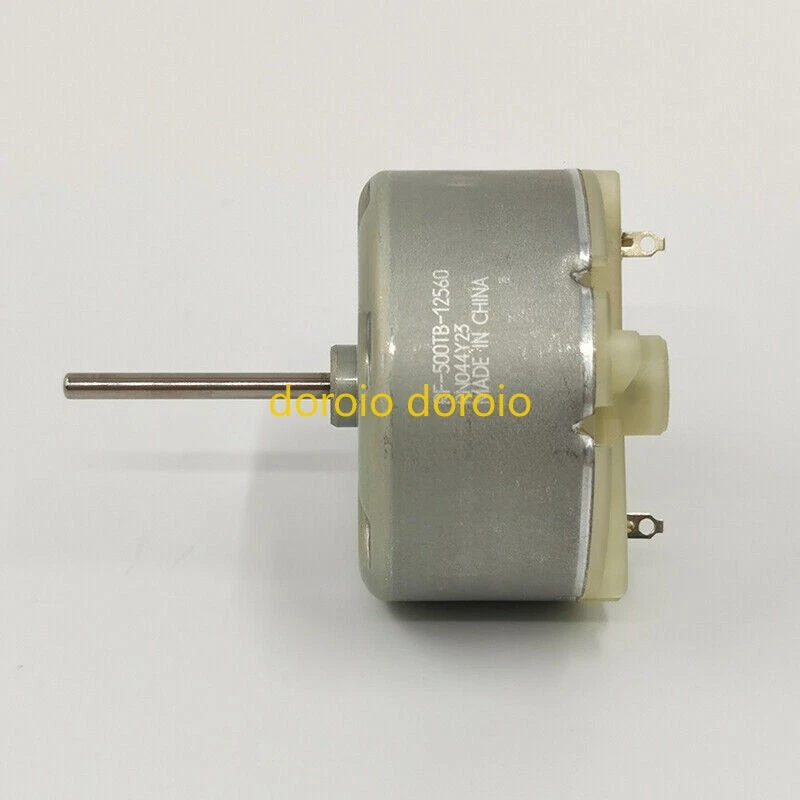 Mabuchi RF-500TB-12560 DC 6V-12V Micro Mini 32mm Round Electric Motor Long Shaft - Image 3 of 4