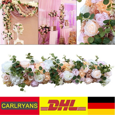 Artificial Flower For Party Wedding Arch  Floral Silk Vines Decor 1M Backdrop