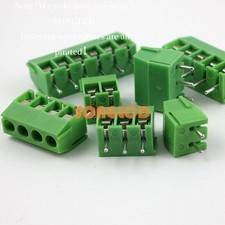10pcs KF350-2P 3.5mm pitch 2 pin straight pin PCB screw terminal blocks #md
