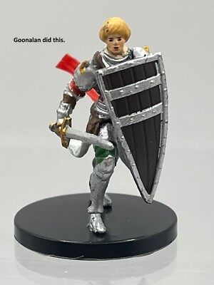 Pathfinder D&D Miniatures Kingmaker VALERIE HUMAN FIGHTER #36