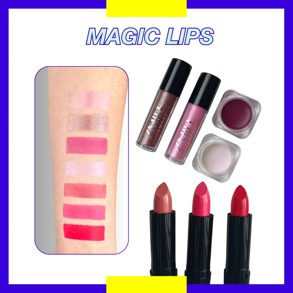 ZMILE Cosmetics Kosmetik-Koffer 'Acrylic' Make-Up Set - Lidschatten, Lippenstift - Bild 3 von 4