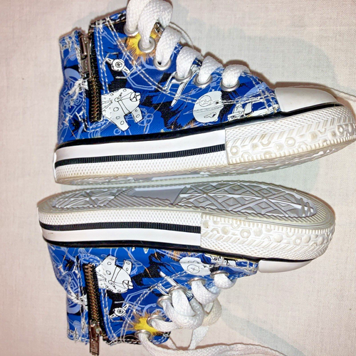 SKECHERS STAR WARS BOYS HIGH TOP SIZE 5 Toddler Shoes