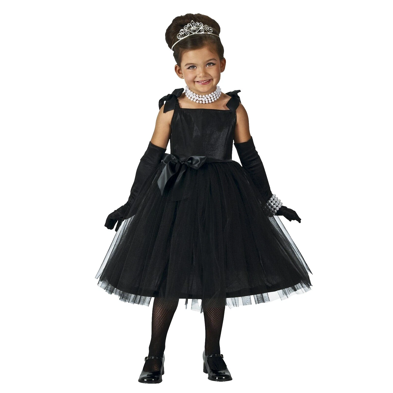 Vestido de poliéster 1920s y 1930s Trajes para Niñas