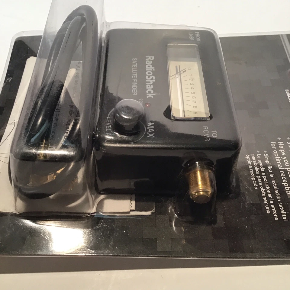 RadioShack Buscador de Satélites Optimizador de Recepción P/N 16-594 NOS Rcvr Lnbf Tech (K) Foto 4 de 4