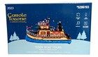 Carole Towne 2023 Teddy Bootstouren mit Santa Musical LED's Weihnachtsdorf