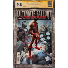 Ultimate Fallout #4 Facsimile Edition__CGC 9.8 SS__Signed by Shameik Moore w/...