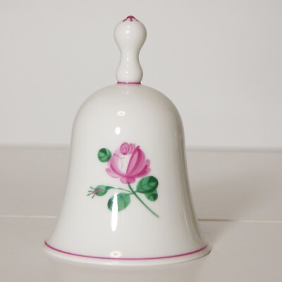 kostbare Tischglocke Elisabeth Wiener Rose - Wien Augarten - ein Traum