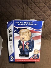NEW Donald Trump 22oz Make Beer Great Again Presidential Ceramic Collector Stein
