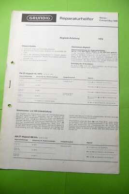 SCHEMI ELETTRICI MANUALI Di Servizio Grundig Quadro Elettrico CUC 720 Super Color A7881 7890 Ecc - Foto 2