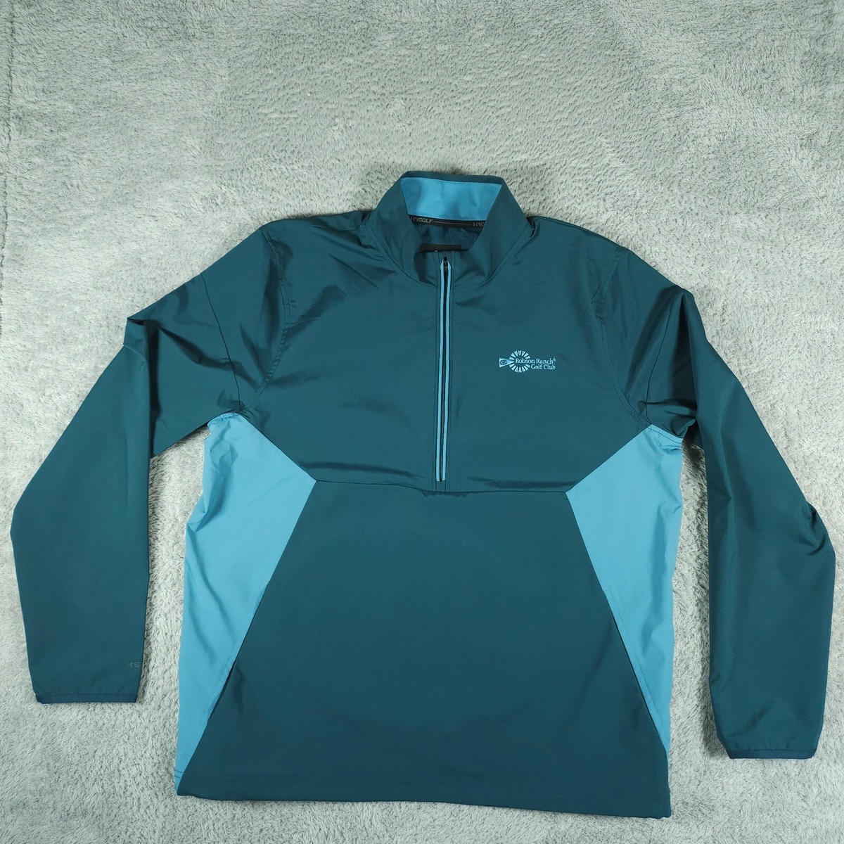Under Armour Golf Jacket Mens Size XL Blue 1/2 Zip