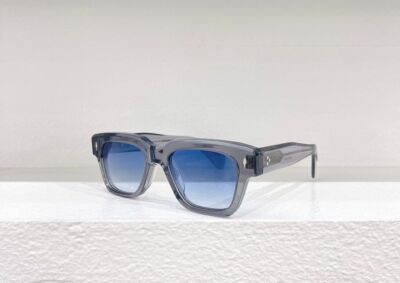JACQUES MARIE MAGE Sunglasses Unisex FELLINI 50-6 #YN3V74 Gradient blue lens