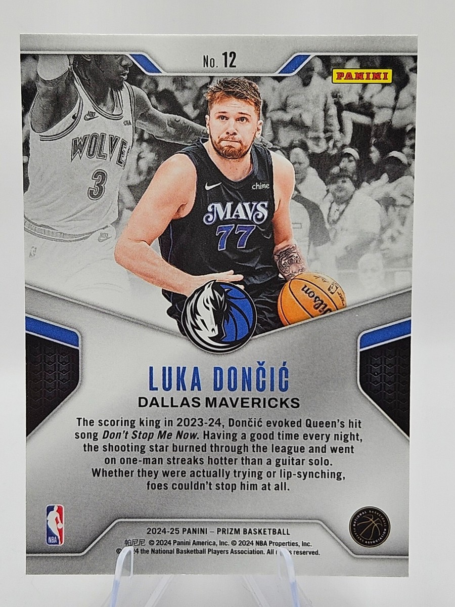 2024-25 Panini Prizm Dominance Luka Doncic Dallas Mavericks #12