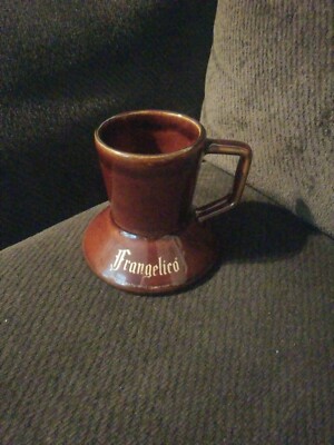 Nice Vintage FRANGELICO Hazelnut Liquor Non Slip Coffee Mug  Italy EUC