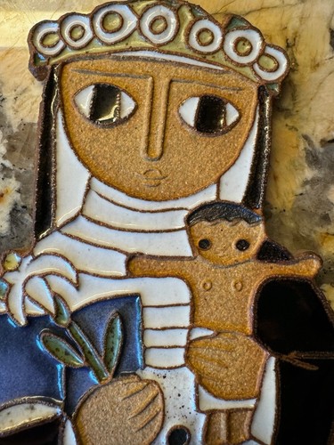 Original St. Andrews Abby Pottery Set of 2 Signed By Fr. Mauer - Picture 7 of 9